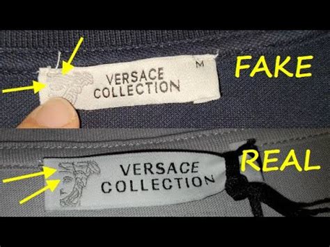 fake versace clothing uk|Versace Jeans Couture T shirt real vs fake. How to spot .